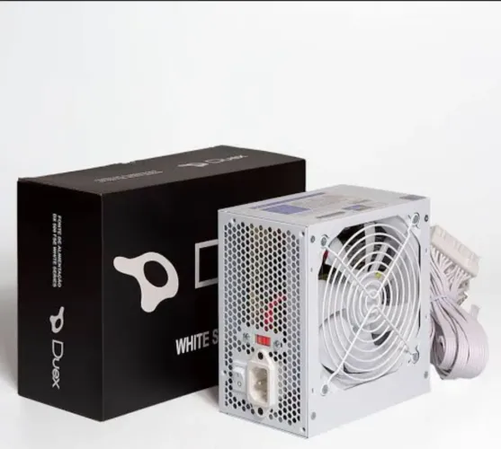 Fonte de alimentação 500w duex white