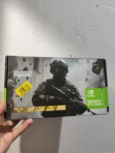 ? PLACA DE VÍDEO NVIDIA GEFORCE GTX 550 Ti 2GB GDDR5 ?