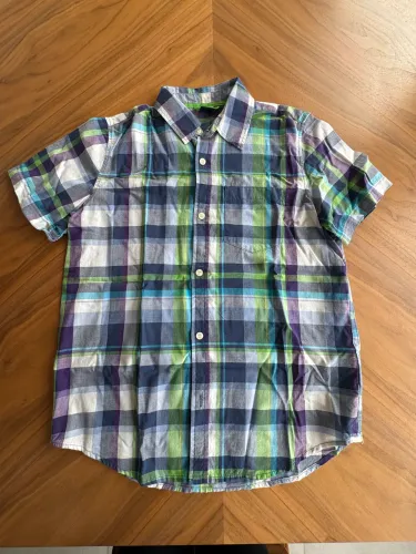 Camisa xadrez infantil