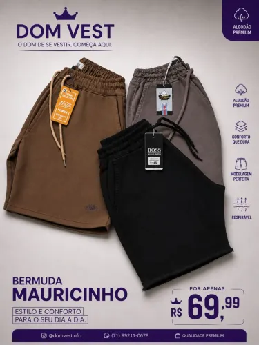 Bermuda Drim Masculina