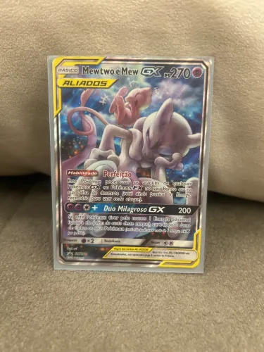 Mewtwo e Mew GX SM191