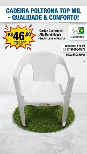 SUPER PROMOÇÃO CADEIRA POLTRONA TOP MIL