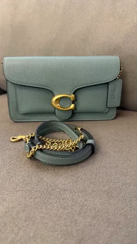 Coach tabby chain clutch
