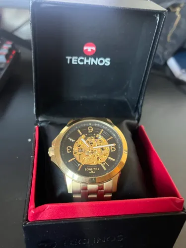 RELOGIO TECHNOS SKELETON