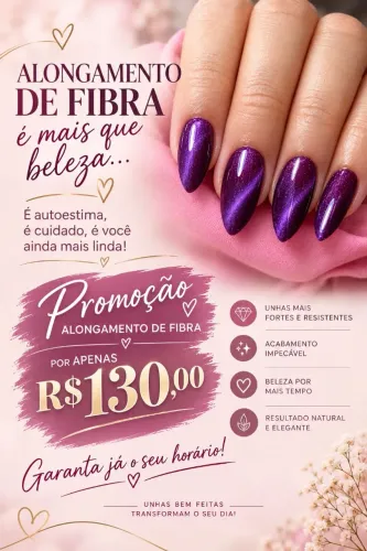 Promoção alongamento de fibra