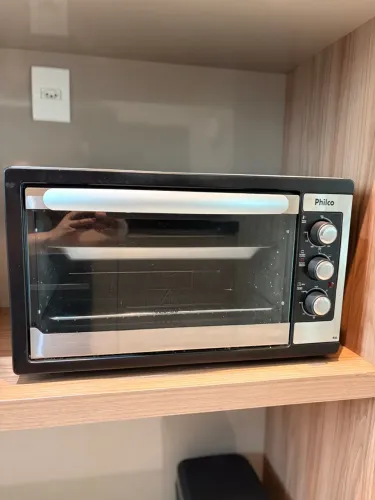 Forno Elétrico 46 Litros Preto Philco 110v Preto