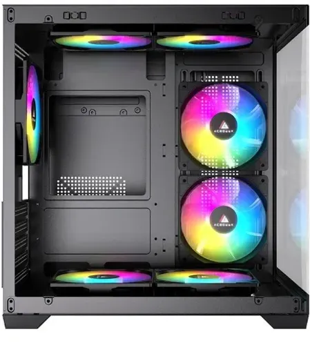 Gabnete Aquário Neptune com 6 fans 120mm ARGB