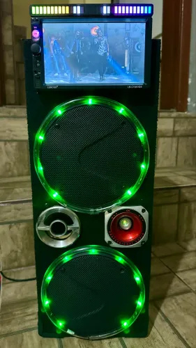 CAIXA DE SOM PORTÁTIL AMPLIFICADA 