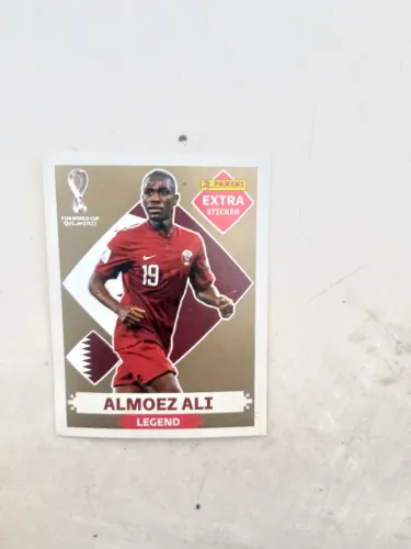 Figurinha Almoez Ali 2022 gold