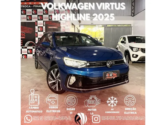 Volkswagen Virtus Highline 200 TSI 1.0 Flex 12V AUT 2025