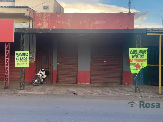 Ponto comercial com casa para venda, Centro, Varzea Grande