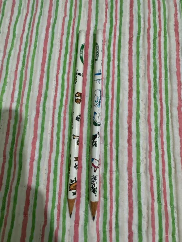 Kit 2 lápis bichinhos raridade Faber Castell década de 80