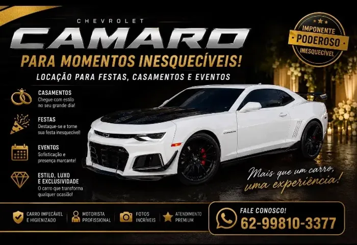 LOCAÇÃO DE CARRO PARA EVENTO