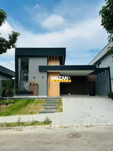 Casa com 3 dormitórios à venda, 126 m² por R$ 1.600.000 - Condomínio Terras do Vale - Caça