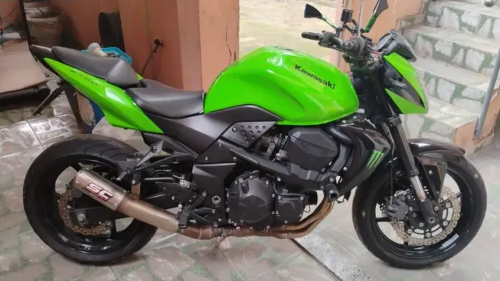 OPORTUNIDADE ÚNICA - KAWASAKI Z750 VERDE 2011 - IMPECÁVEL! ?