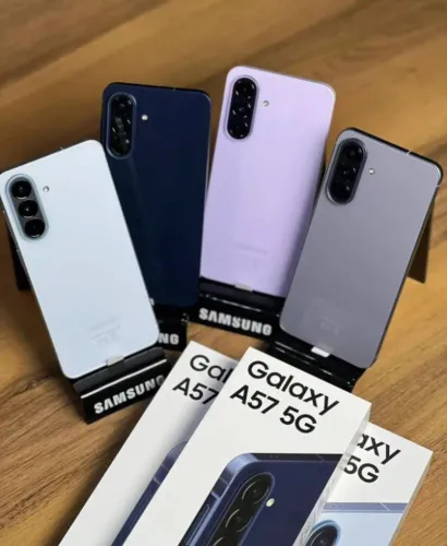 SAMSUNG A57 5G 256GB /8GB  LAVANDA/AZUL ESCURO/AZUL CLARO