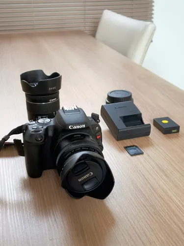Kit Câmera Canon EOS Rebel SL2 + Lentes