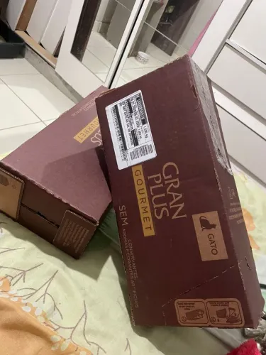 VENDO SACHÊ GRAN PLUS GATOS ADULTOS SABOR SALMÃO - 35 UNIDADES