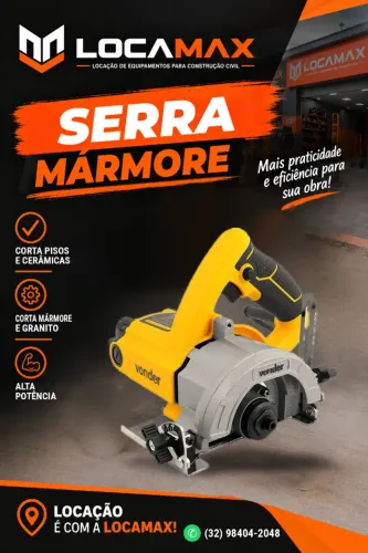 Aluguel de serra marmore