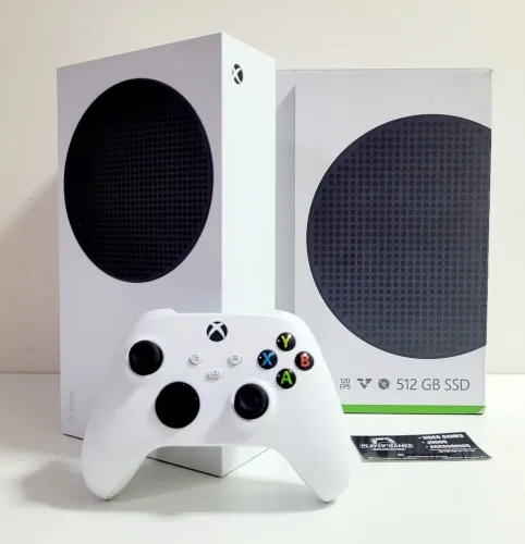 Xbox Series S 512GB SSD COMPLETO!! (Aceito Cartão)