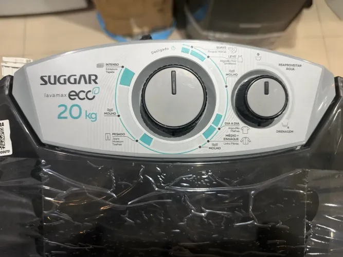 Tanquinho De Lavar Roupa 20kg Lavamax Eco Suggar Le2001prata