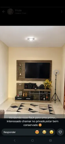 Rack com painel