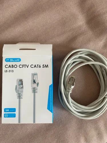 Cabo de rede NOVO Cat6 5 metros