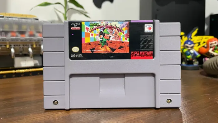 Mickeys Ultimate Challenge Original Super Nintendo 