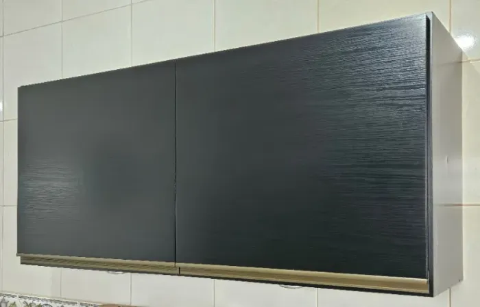 Armario aereo 2 portas (120x30x54cm) com luminaria LED