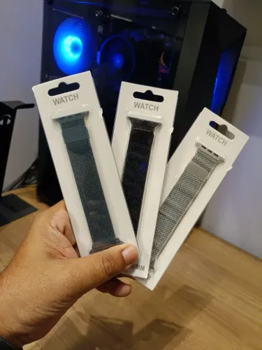 Pulseira milanesa smartwatch 42/44mm ( cada )