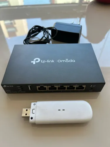 Roteador TP-link ER605 + Modem 4G