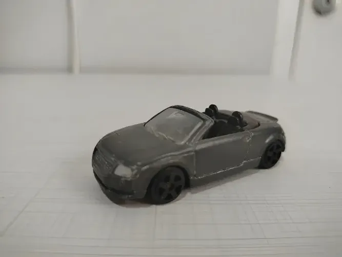 Miniatura Audi Tt Roadster Maisto 1/64 Cinza