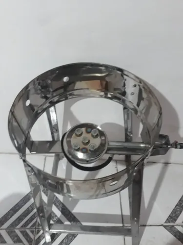 Estou vendendo essa fritadeira de 8 litros inox.