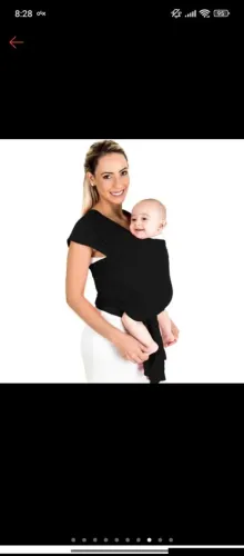 Sling mamãe canguru 