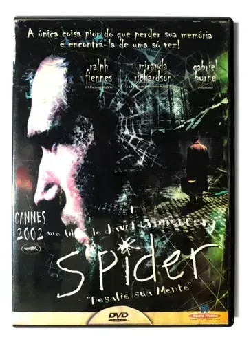 DVD Spider- Desafie sua Mente- Edição Especial Versátil- Cronenberg