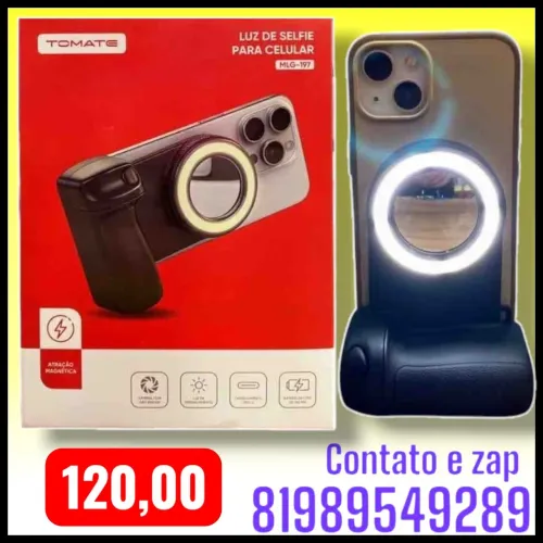 Luz de selfie para celular