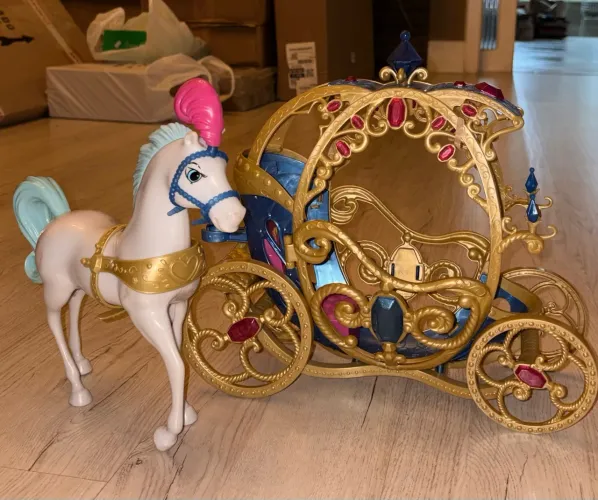 Carruagem Cinderela - Disney princesas