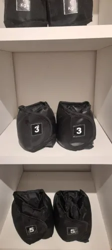Par de caneleiras 3kg (novo)