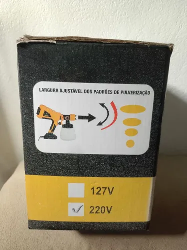 Vendo pistola de pintura eletrônica 220 volts