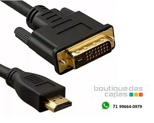 Cabo Dvi X Hdmi macho 1,80 Metros