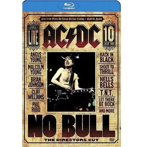Blu ray Ac Dc - No Bull (Autorado)