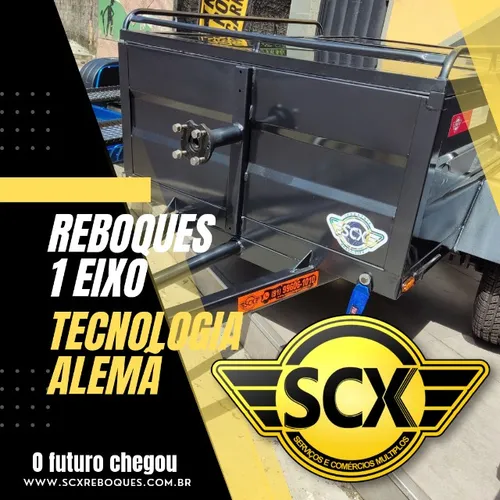 Carretinha Reboque SCX1C - - A melhor carretinha do Brasil