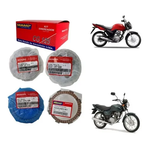 Kit Embreagem Cg 125 00/08 Original (Entrega Grátis)