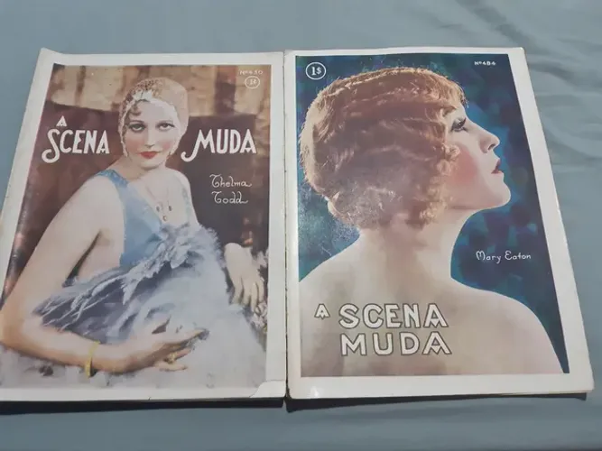 02 revistas A Scena Muda N°430 e N°484