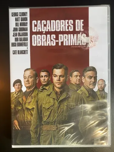DVD Caçadores de obras primas - original lacrado 