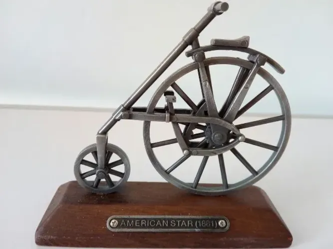 Miniatura Colecionador Mini Bicicleta 1881 tipo Troféu Decoração Estante