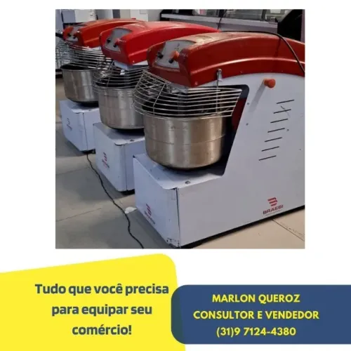 Amassadeira Espiral Nova p/ Açougue e pizzaria