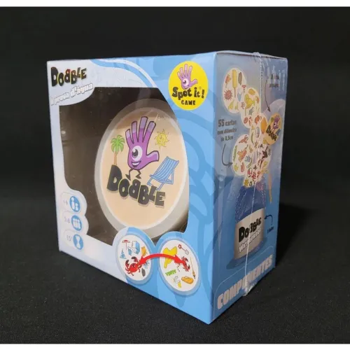 Jogo de Tabuleiro Dobble A Prova Dagua - Novo e Lacrado