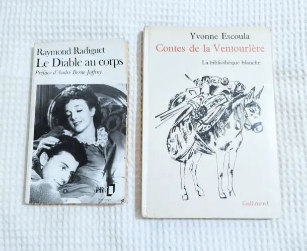 Livros - Le Diable au corps/Contes de la Ventourlère Yvonne <br>