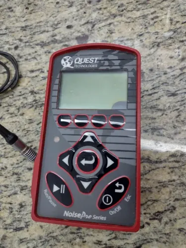 Dosímetro de ruido Quest Noise pro com Microfone não é Criffer